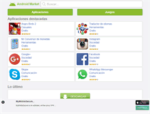 Tablet Screenshot of androidmarket.es
